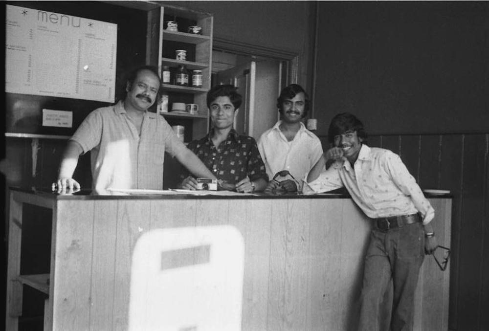 A Birmingham takeaway shop in 1976, showing how the trade evolved beyond formal dining rooms.