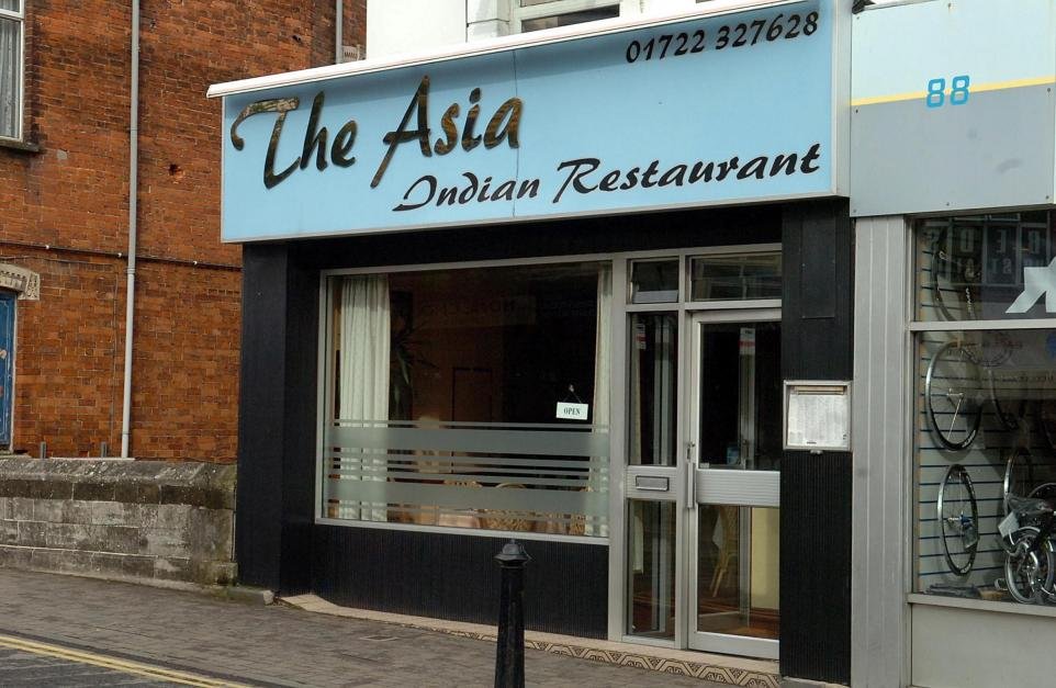 The Asia Restaurant in Salisbury, the first Indian restaurant in the city, opened by Nasir Ali in 1962